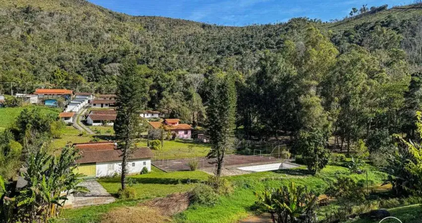 Sítio com 4 quartos, 18 mil m2 à venda por r$4.500.000 - bonsucesso, teresópolis