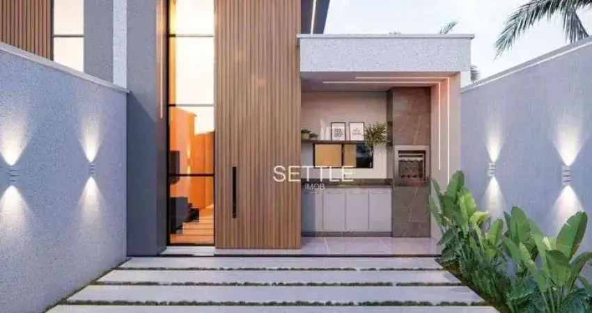 Casa com 3 dormitórios à venda, 80 m² por R$ 315.000,00 - Tabapuazinho - Caucaia/CE