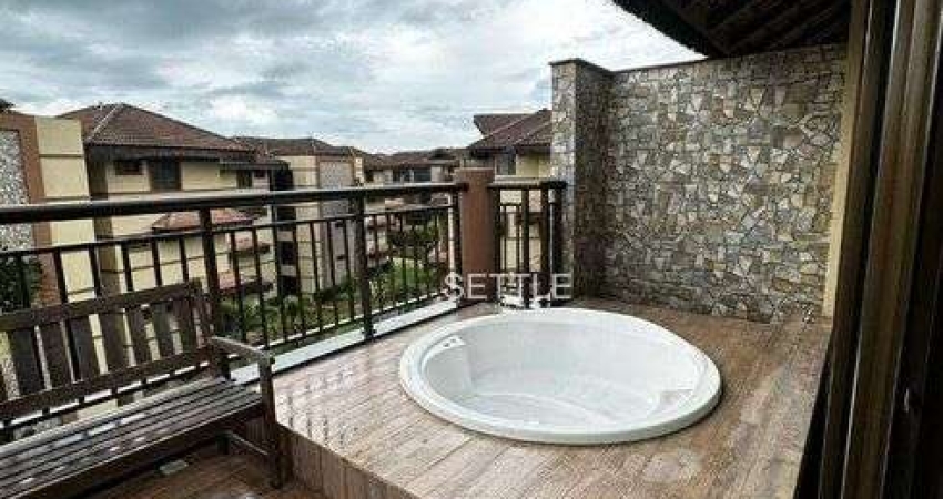 Apartamento Duplex no Manhattan Beach Riviera com 4 dormitórios à venda, 203 m² por R$ 1.990.000 - A