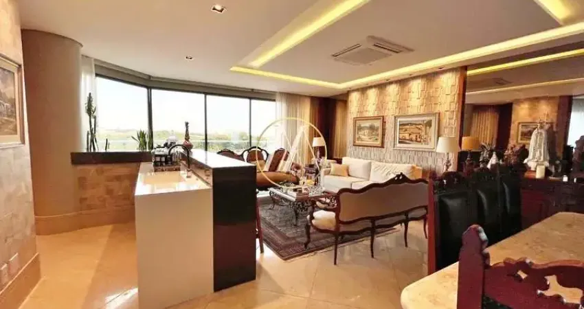 Apartamento à venda com 3 suítes e 285m² no porto madero – gleba palhano, londrina/pr