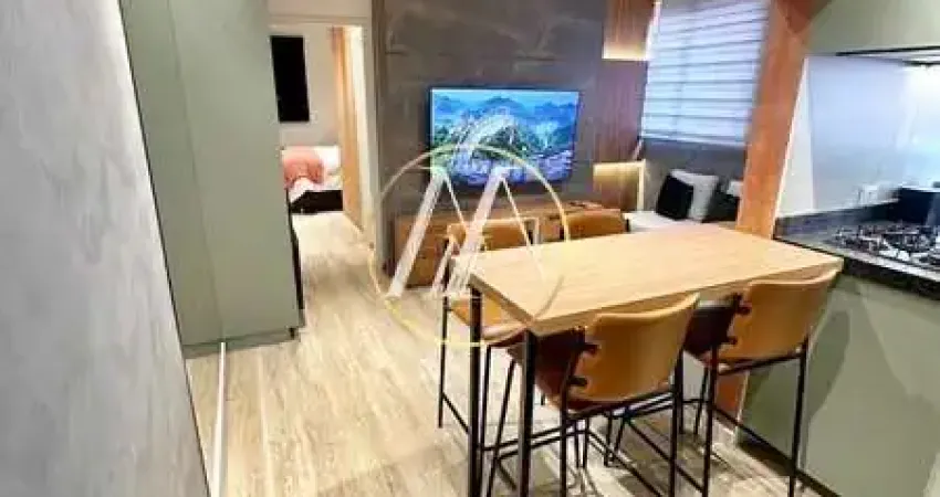 Apartamento mobiliado à venda com 1 dormitório, suíte, centro - londrina/pr