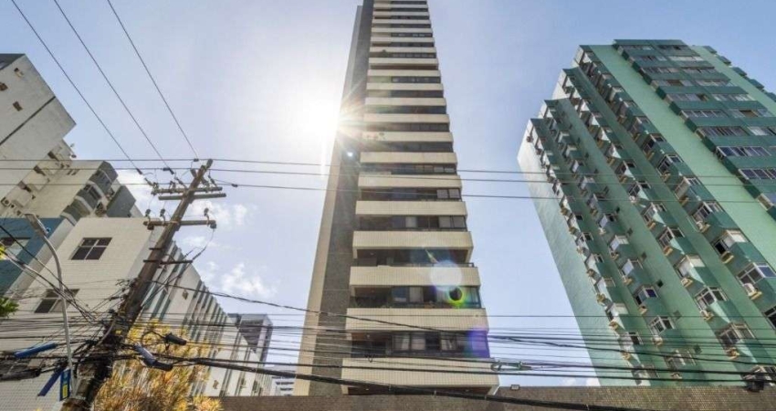 Apartamento para locação em Boa Viagem com 5 quartos e varanda com vista para o mar