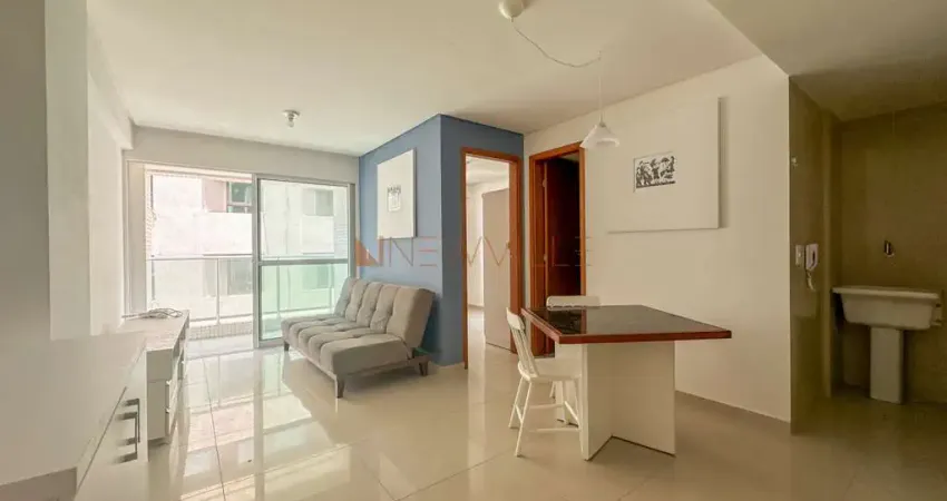 Apartamento para alugar no edf. rio beira mar residence com 45m² em boa viagem