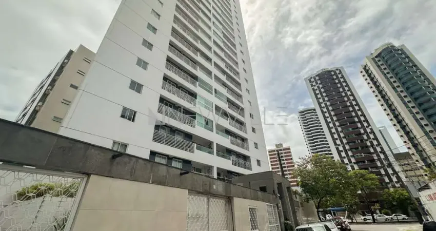 Apartamento para locação em boa viagem com 3 quartos e varanda