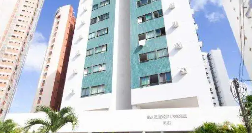 Apartamento mobiliado com 1 quarto para alugar em boa viagem