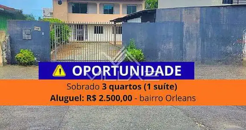 Casa com 3 quartos para alugar na Rua Maria B. Chanoski, 10, Orleans, Curitiba