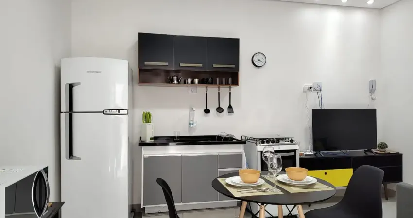 Studio mobiliado para locação no centro de santana de parnaíba