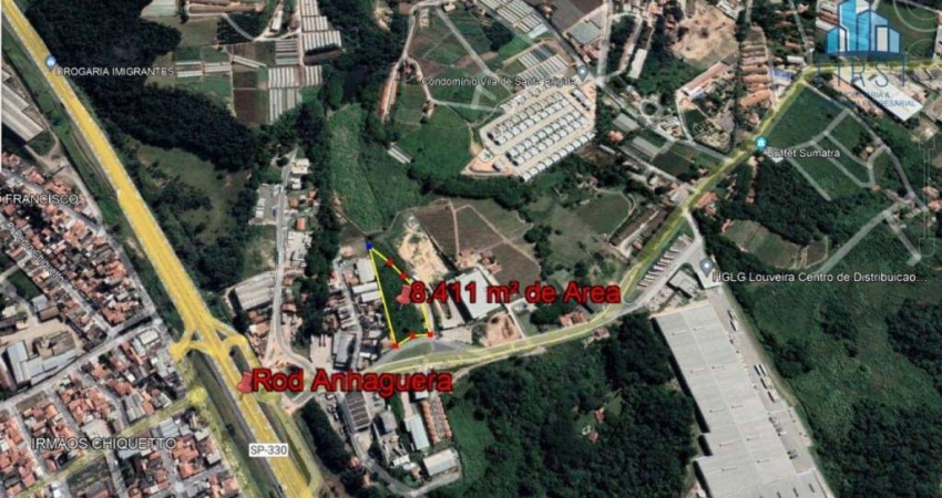 Área à venda, 8.411,00m² por R$ 4.205.500 - 13290970 - Louveira/SP