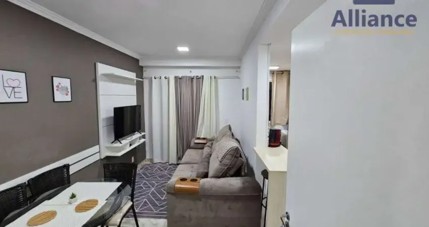 Apartamento com 2 dormitórios para alugar, 48 m² por R$ 4.000,00/mês - Condomínio Residencial Verona - Valinhos/SP