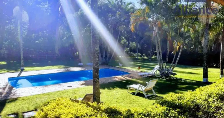 Chácara com 3 dormitórios, 10000 m² - venda por R$ 2.500.000,00 ou aluguel por R$ 14.000,00/mês - Arataba - Louveira/SP