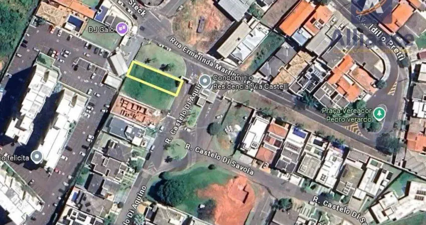 Terreno à venda, 300 m² por R$ 390.000,00 - Condomínio Via Castelli - Louveira/SP