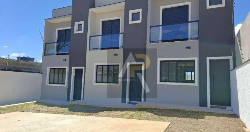 Sobrado novo com 2 suítes 80 m² no jardim modelo - mogi das cruzes/sp