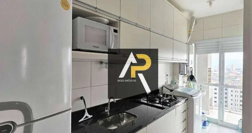 Apartamento com 2 dormitórios à venda, 67 m² - mogi moderno - mogi das cruzes/sp