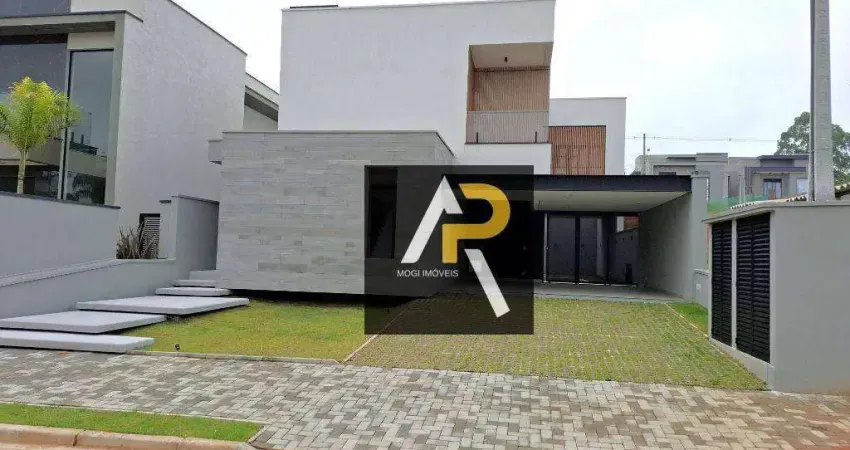 Sobrado novo a venda com 3 suítes, piscina e churrasqueira 267 m² no Mosaico Essence em Cezar de Souza - Mogi das Cruzes/SP