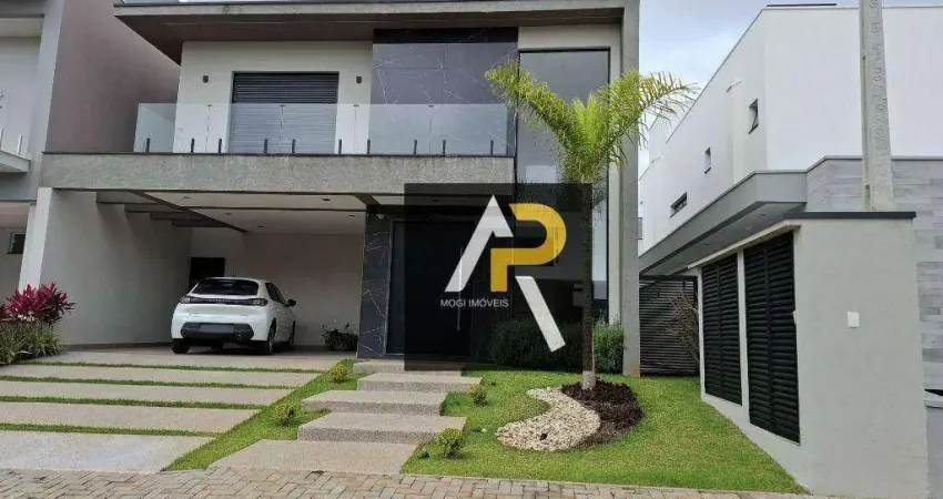 Sobrado novo a venda com 3 suítes, piscina e churrasqueira 220 m² no Mosaico Essence em Cezar de Souza - Mogi das Cruzes/SP