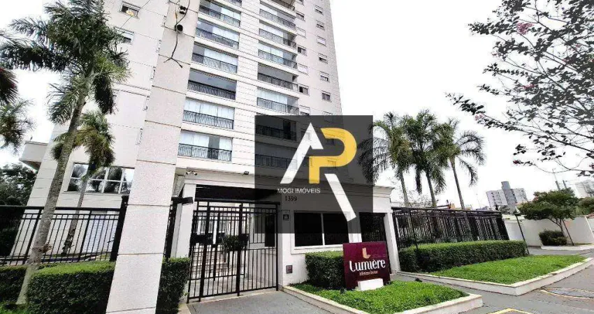 Apartamento a venda com 3 quartos sendo 1 suíte e varanda gourmet 100 m² no Edifício Lumière - Jardim Armênia, Mogi das Cruzes/SP