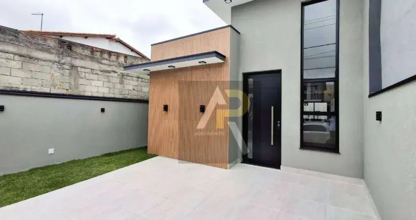Casa com 3 dormitórios à venda, 75 m² por r$ 710.000 - residencial real park tietê - mogi das cruzes/sp