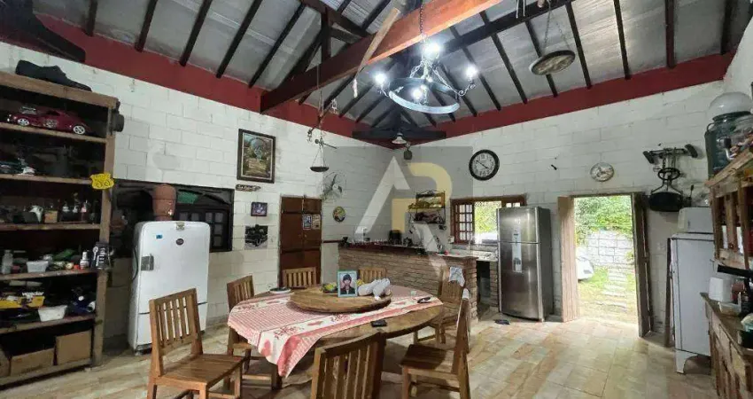 Sítio com 2 dormitórios à venda, 6500 m² por r$ 2.500.000,00 - vila moraes - mogi das cruzes/sp