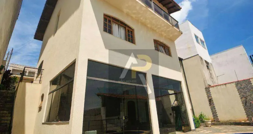 Sobrado com 3 dormitórios à venda, 241 m² por r$ 890.000 - residencial novo horizonte - mogi das cruzes/sp