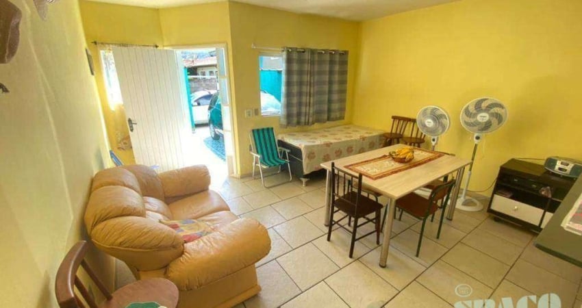 Casa 2 dorms, 2 banheiros, edícula, quintal, 2 vagas, Ipiranguinha, Ubatuba