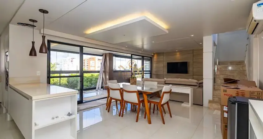 Cobertura com 3 quartos para alugar na Rua Costa Rica, Bacacheri, Curitiba