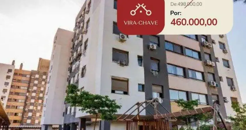 Apartamento novo, 61,14m², 2 quartos,  1 suíte, churrasqueira, vaga coberta, zona sul.