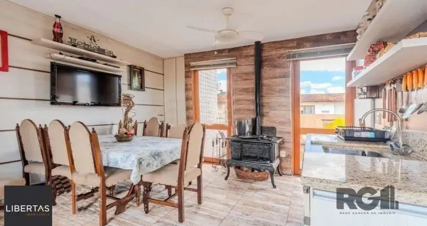 Cobertura  2 dormitórios no coração do bairro jardim lindóia em porto alegre.