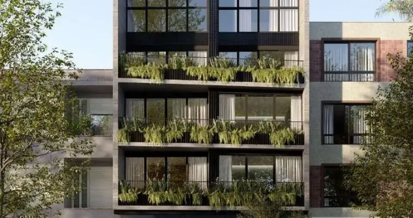 Apartamento Novo, studio grande com 41,28m² privativos, churrasqueira, vista junto ao parcão e zafari cabral