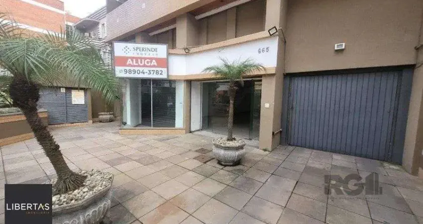 Loja a Venda na Rua Félix da Cunha, com 150m², Moinhos de Vento, entre a Av Cristóvão e Rua  Marques do Pombal, com amplo salão