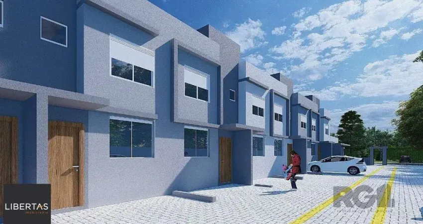 CASA ESTILO SOBRADO COM 2 QUARTOS E PÁTIO, À VENDA NO BAIRRO VILA NOVA, EM PORTO ALEGRE/RS
