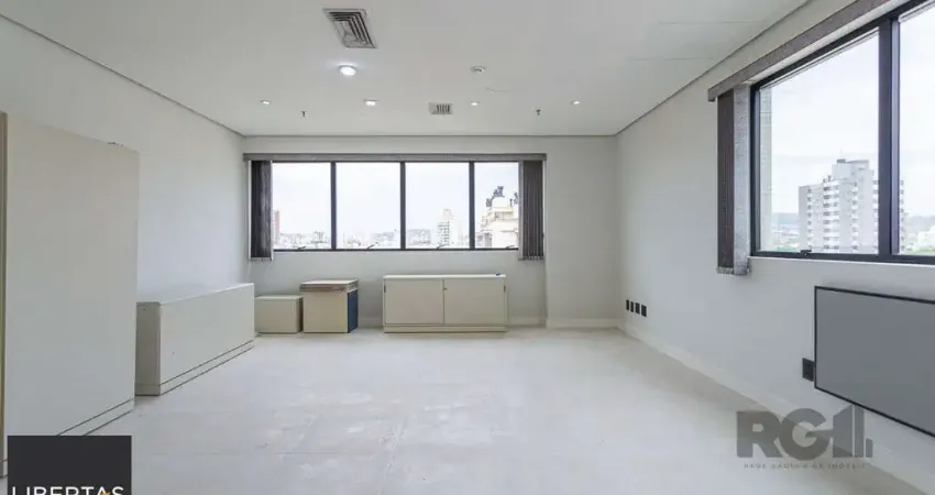 Sala comercial e uma vaga de garagem no bairro Menino Deus em Porto Alegre