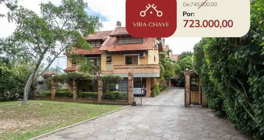 Casa em condomínio fechado com 3 quartos à venda na Avenida Coronel Marcos, 2171, Pedra Redonda, Porto Alegre