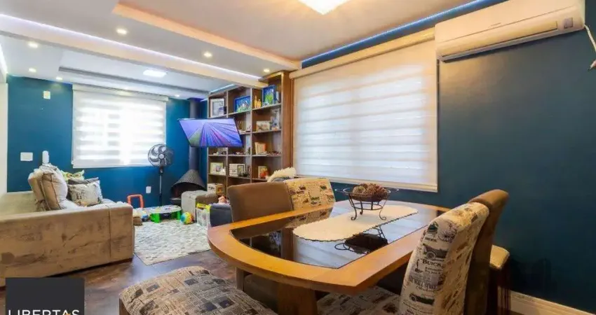 Casa em condomínio, 3 quartos, 1 suite, lareira, churrasqueira, 1 vaga - Bairro Tristeza