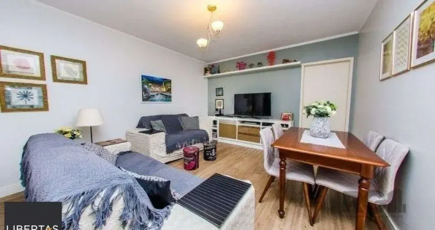 Excelente apartamento de 82m² com 02 dormitórios e 01 vaga de garagem.