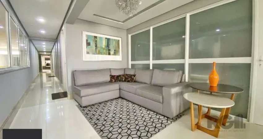 Excelente apartamento 1 dormitório com suíte , lavabo e vaga coberta