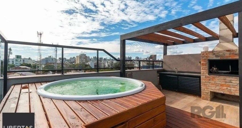 Cobertura com 4 quartos e 197m² à venda em Petrópolis, Porto Alegre.