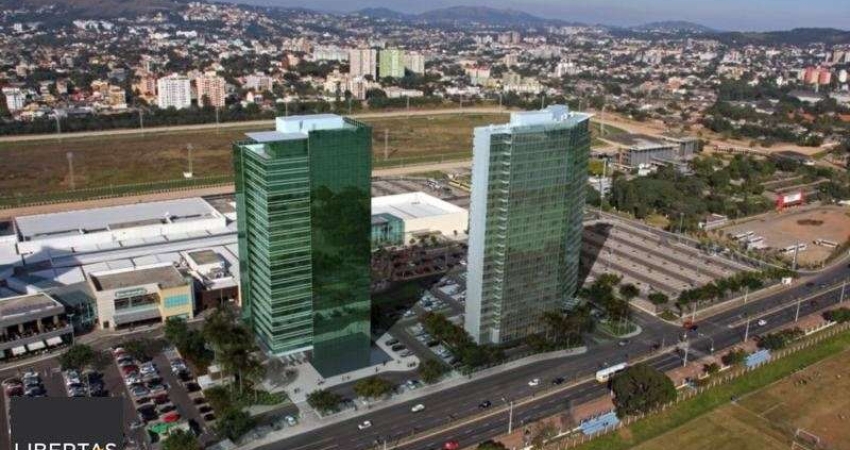 Conjunto/Sala para Venda - 42m², 0 dormitórios, 1 vaga - Cristal