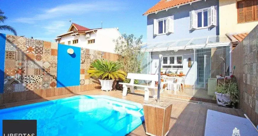 Casa Condominio para Venda - 146.49m², 4 dormitórios, sendo 1 suites, 2 vagas - Alto Petrópolis