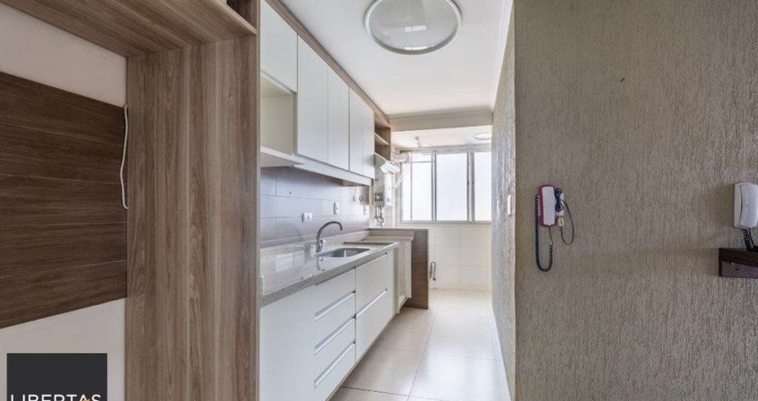 Apartamento para Venda - 79.45m², 3 dormitórios, 1 vaga - Cristal