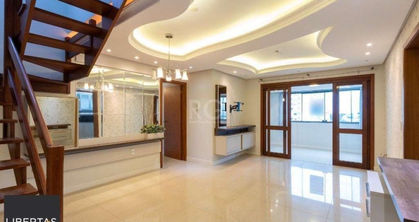 Cobertura para Venda - 247.08m², 3 dormitórios, sendo 1 suites, 2 vagas - Vila Ipiranga