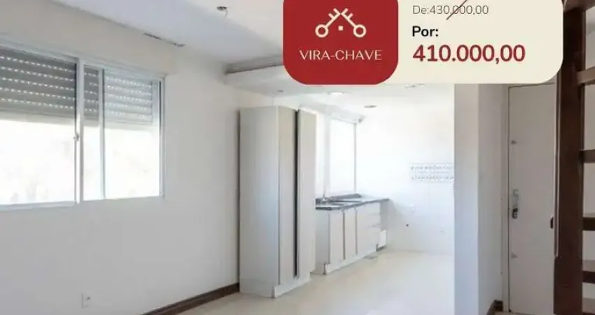 Cobertura para venda - 79.22m², 2 dormitórios, sendo 1 suites, 1 vaga - camaquã