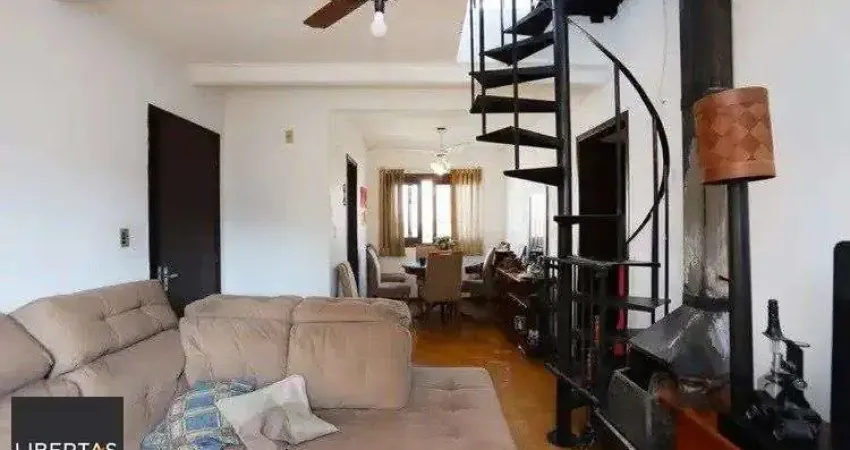 Vende-se ampla cobertura 3 quartos com vaga, lareira e churrasqueira - 175m² - Auxiliadora