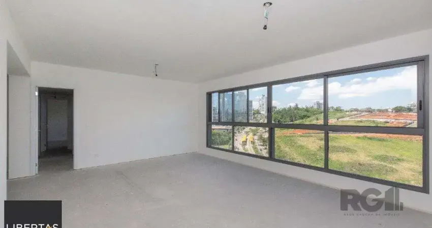 Apto de 3 suítes, andar alto, 115m² privativos com lavabo, cozinha americana e churrasqueira.