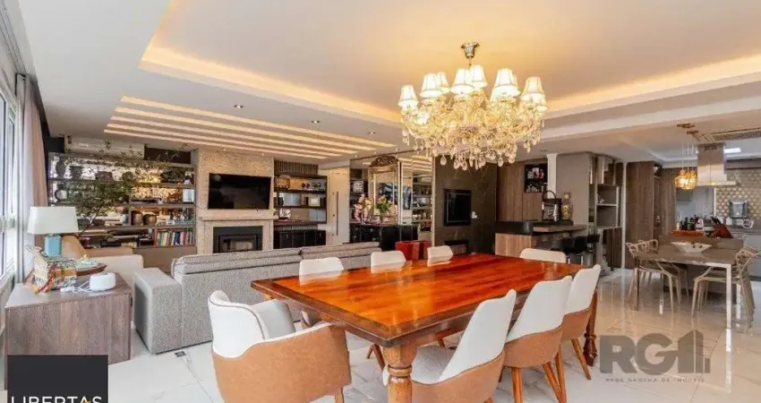 Apartamento com 209 m² privativos sendo 3 suítes, 4 elevadores, 3 vagas de garagens, à venda no bairro Higienópolis