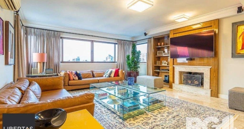 Apartamento semimobiliado, 167 m², 3 suítes e 3 vagas de garagem no bairro Bela Vista.