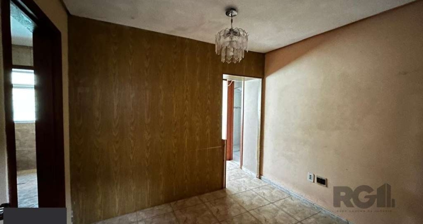 APARTAMENTO JK COM 1 QUARTO E GARAGEM COBERTA NO BAIRRO CAMAQUA PRÓXIMO À OTTO NIEMEYER