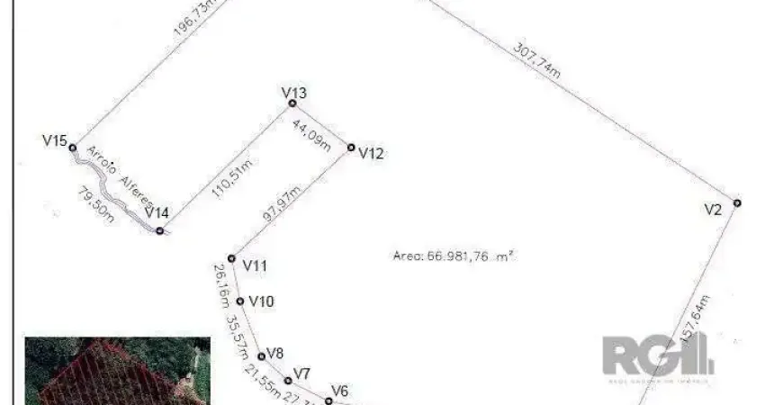 Area 6,69ha | Bairro Belem Velho