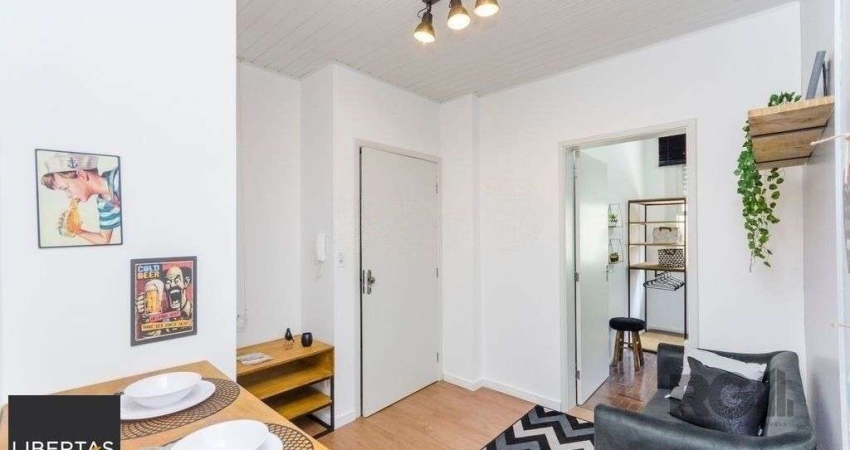 Excelente apartamento de 33m² com 1 dormitório.