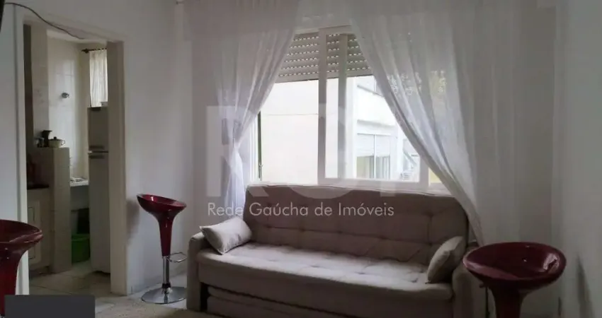 Apartamento de 1 dormitório com elevador,sol da manha