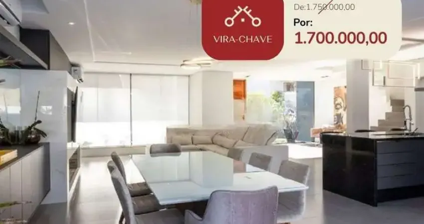 Casa condominio para venda - 280m², 3 dormitórios, sendo 3 suites, 4 vagas - lagos de nova ipanema